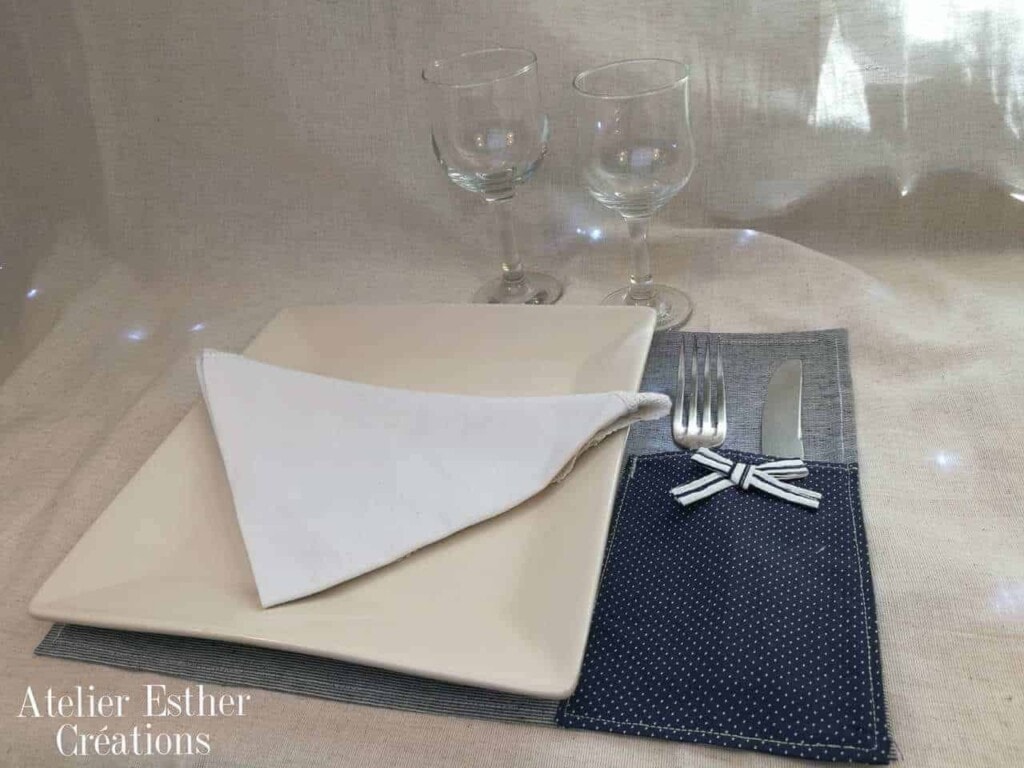 Sets de table “marine”