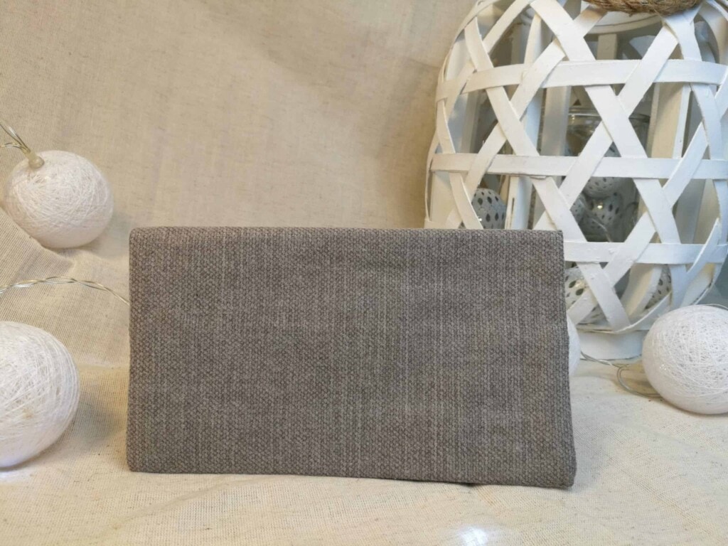 Porte-chéquier "gris cactus "