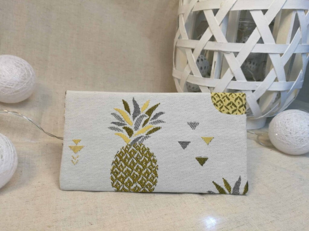Porte-chéquier "Ananas"