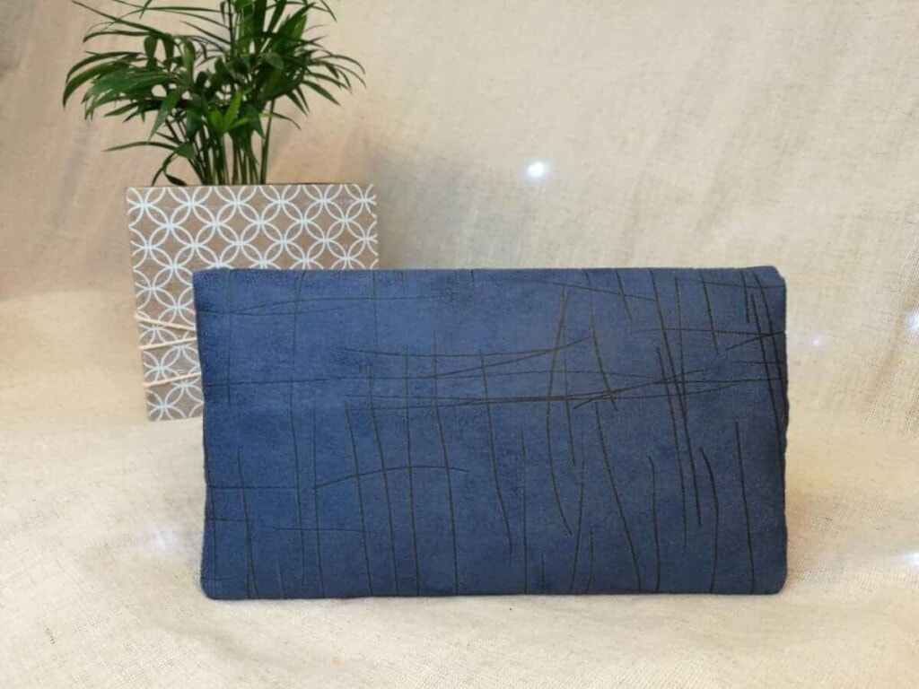 Porte-chéquier "Bleu Roy"