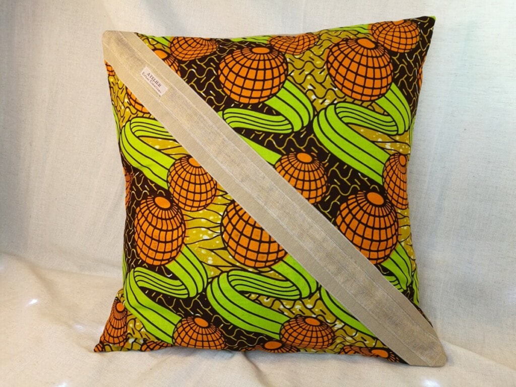 Housse de coussin Wax
