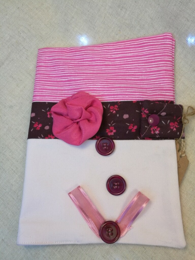 Protège carnet de santé "Pink Flower"
