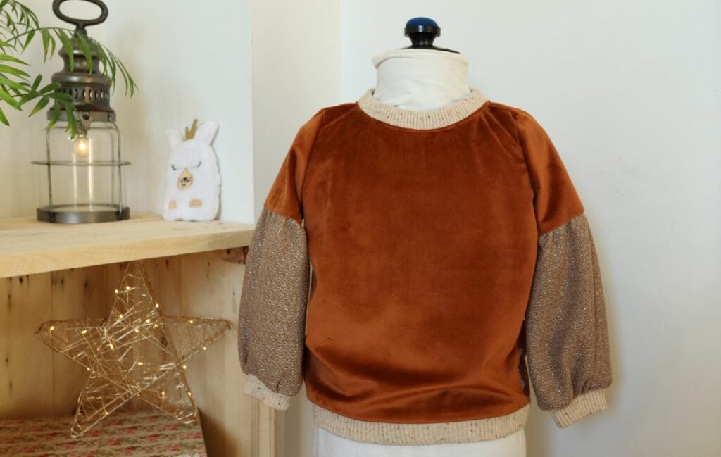 Sweat-shirt fillette Victoria